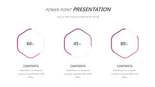 [ppt 강의] 기존에 볼 수 없던 나만의 육각형 차트 만들기