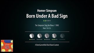 Homer Simpson - Born Under A Bad Sign - Rock Band Custom