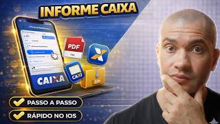 COMO BAIXAR INFORME CAIXA ECONÔMICA no iOS (Imposto de Renda 2026)