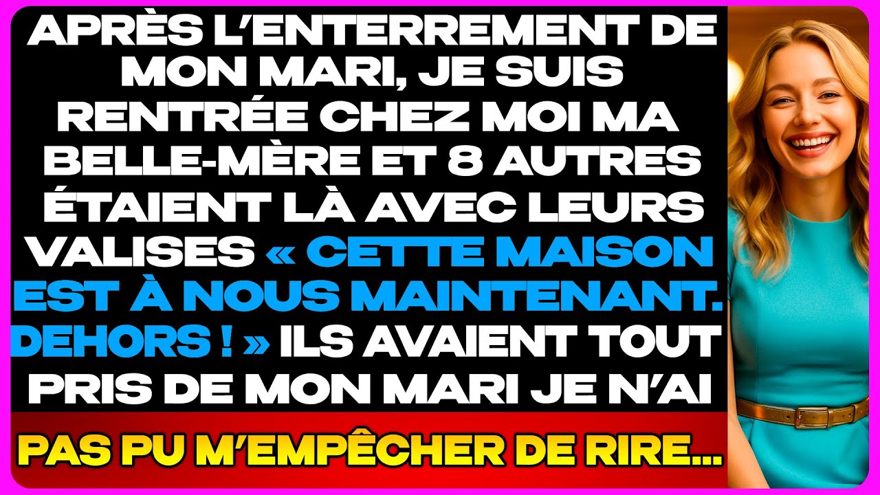Après L’enterrement De Mon Mari, Sa Famille A Débarqué Chez Moi : « Cette Maison Est À Nous »… Mais
