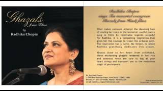 Jurm-E-Ulfat Pe : Sahir Ludhianvi : Dr. Radhika Chopra : Mo