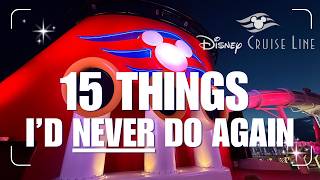 15 Things I'd NEVER do again on a Disney Cruise with Autistic Kids | Disney Cruise Line