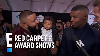 Jamie Foxx & DJ Khaled Talk Friendship at 2017 AMAs | E! Live from the Red Carpet