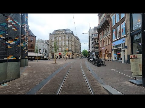 HTM R-NET 17 Den Haag Kunstmuseum - Wateringen Dorpskade | omleiding | tram 5060 | 2023