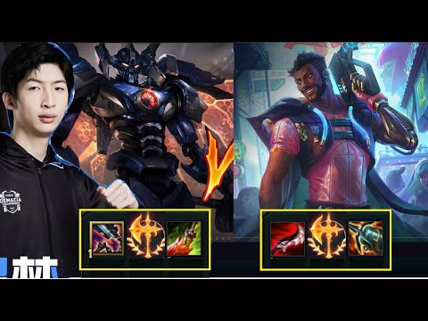 Xiao Chao Meng Plays Aatrox Vs Akshan Top 13.12/DariusLol