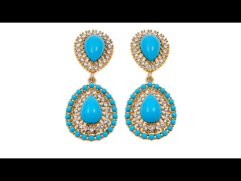 KJL by Kenneth Jay Lane "Runway" Pear Drop Earrings