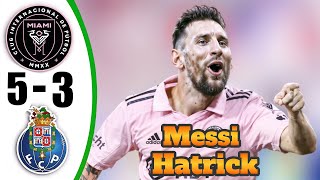 Download lagu Messi Hat-Trick 💥 Inter Miami vs Porto 5-3- All Goals & Highlights - Club World Cup 2025 mp3