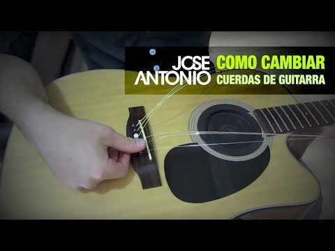 TUTORIAL - COMO CAMBIAR CUERDAS DE GUITARRA