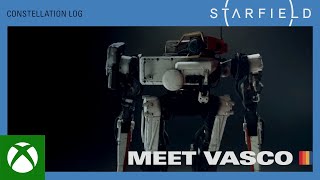 Xbox Starfield: Meet Vasco anuncio