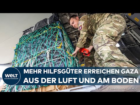 HUMANITÄRE KATASTROPHE: Fast 500 Lastwagen mit Hilfsgütern erreichen laut Israel den Gazastreifen