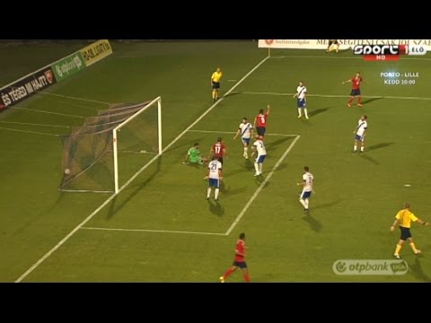 Feczesin Róbert gólja a Videoton FC - MTK Budapest mérkőzésen