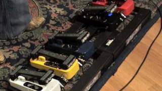 Video thumbnail for Gig FX guitar effects pedal demo VOD Kilowah Chopper Pro Chop Megawah all of them PART 1 of 2 by gearmanndude