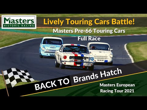 Touring Cars Battle | Brands Hatch | Masters Pre-66 Touring Cars