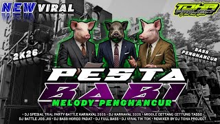 Download lagu DJ PESTA BABI X MELODY PENGHANCUR - STYLE TRAP PARTY BATTLE FULL BASS MIDD CETANG CETUNG NEW 2K26‼️ mp3