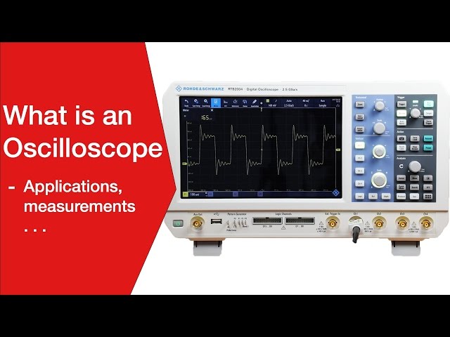 What is an Oscilloscope - tutorial