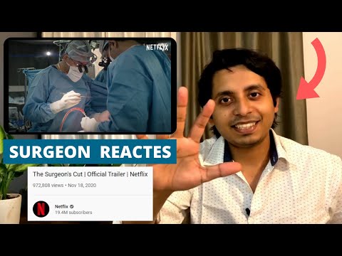 Resident Doctor/Surgeon reacts to NETFLIX's Surgeon's cut official trailer | Doctor Arijit