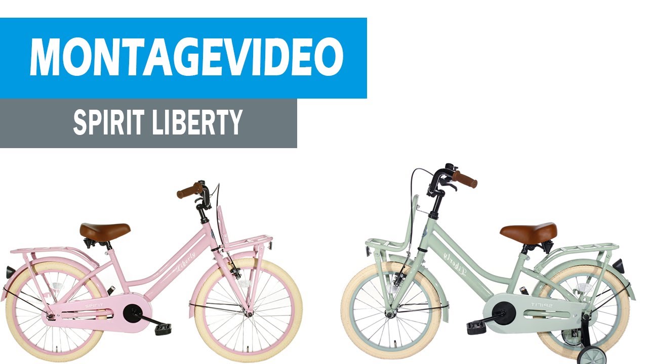 Spirit Liberty Meisjesfiets Montage video