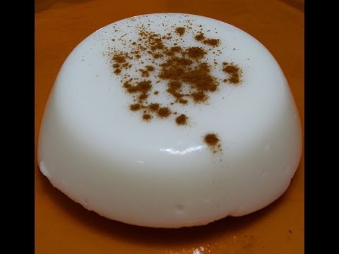 How to make Puerto Rican Tembleque or Coconut Custard (Bilingual)