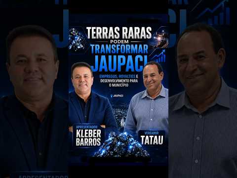 🚨 O minério que pode transformar o futuro de Jaupaci Goiás? terra raras