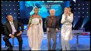 Serena Autieri, Amii Stewart cantano con Giorgio Albertazzi e Marco di Gennaro a Domenica In
