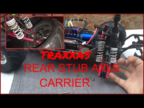 HDRC GUIDE: How to remove Rear Stub Axle Carriers on 1/10 traxxas RC Models  1952