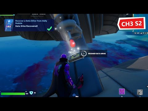 Recover a Data Drive from Daily Rubble in Fortnite Week 5 Resistance Quest.
