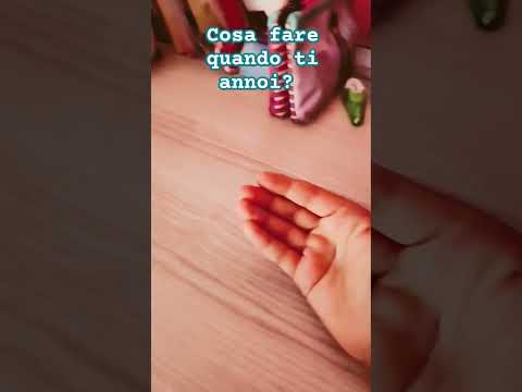 Cosa fare quando ti annoi piccola idea!!💙🐬