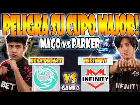 BEASTCOAST VS INFINITY BO3[GAME 2] K1 HECTOR VS PARKER - DPC SA 2023 TOUR 1: DIVISION 1-DOTA 2