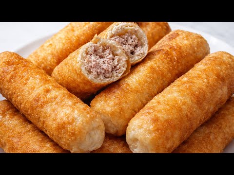 NEW CHINESE TRICK❗ THIS IS BETTER THAN BELYASHI AND CHEBUREKI❗ ADD 2 TABLESPOONS OF SOUR CREAM TO...