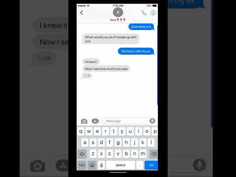 Break up text message...