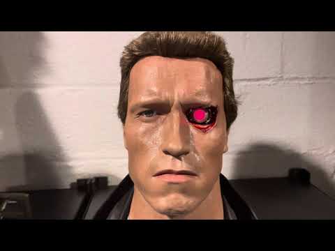 Life Sized 1:1 Scale Terminator Bust by Godaiking Studios