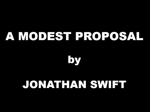 A Modest Proposal by Jonathan Swift / Summary