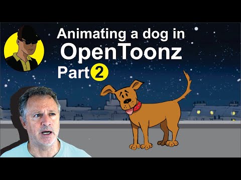 Animating a dog in OpenToonz - part 2 of 3 (OpenToonz Tutorial)