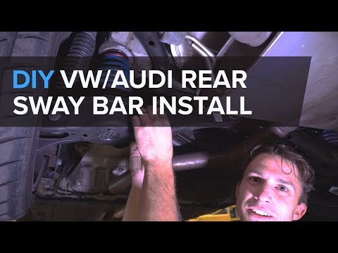 Volkswagen MK7 GTI 034 Motorsport Rear Sway Bar Installation (A3, Golf, Golf R)