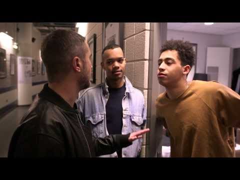 Zane Lowe with Rizzle Kicks | Backstage at The BRITs 2014