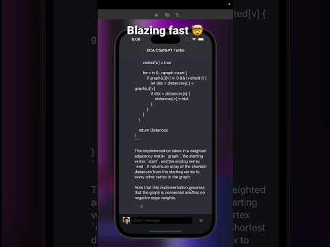 Build ChatGPT Turbo Swift API | OpenAI Public API #chatgpt #swift #iosdevelopment thumbnail