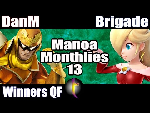 MM13 Singles: SSB Wii U - WQF - DanM vs Brigade