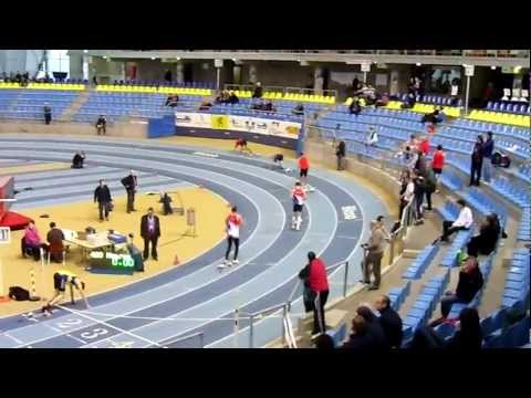 Jeremy Azzolini - Championnat LBFA toutes Catégories indoor à Gand 2012