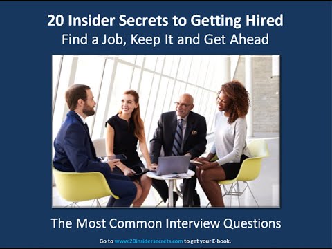 The Most Common Interview Questions