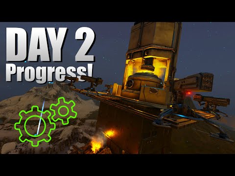 ADVANCING OUR PROGRESS ON DAY 2! - ARK MTS SEASON 6 - ARK Survival Evolved