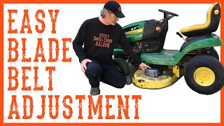 How To Adjust the Belt Tension on a Riding Mower