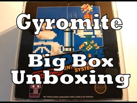 Gyromite Big Box Unboxing & Review (Nintendo NES)