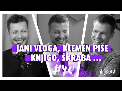Jani vloga, Klemen piše knjigo, Škraba … – Dialog 40