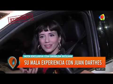 Griselda Siciliani habló de su mala experiencia con Juan Darthes | #Intrusos