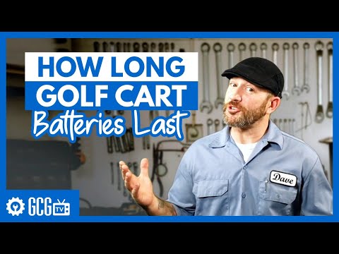 YouTube video about: How long does golf cart batteries last?