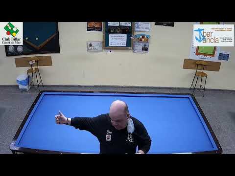 5ª JORNADA LLIGA  CATALANA 3 BANDES  3ª DIV  GRUP"A" CLUB BILLAR CANET VS C.B.PRAT