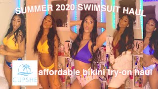 Affordable Swimsuit Try-on Haul Summer 2020 || CUPSHE.COM