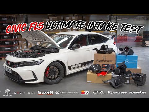 Civic FL5 ULTIMATE Intake Test - GruppeM, Eventuri, PRL, RamAir, K&N, Infinity & More!