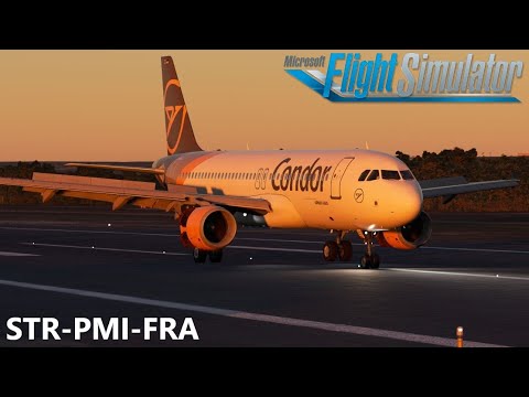 MSFS 2020 & Vatsim LIVE | STR-PMI-FRA im FENIX A320! Condor Realops | A320geeks LIVE