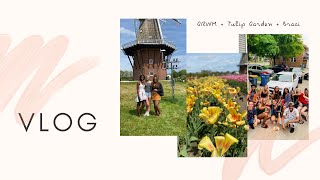 Vlog: Tulip garden + Cookout *almost went to jail*